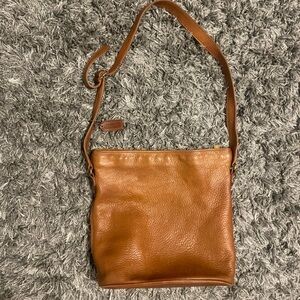 Coach Tan Leather Crossbody Bag